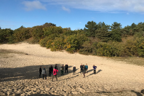 Kracht en conditietraining in het Bergense duingebied